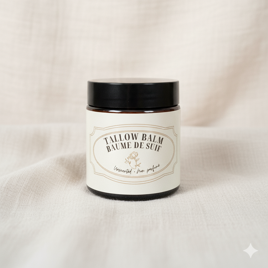 Unscented Whipped Tallow Balm